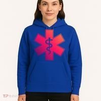 Emt Star Of Life Ems First Responder Emts Gift Hoodie thumb 5