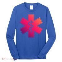 Emt Star Of Life Ems First Responder Emts Gift Long Sleeve Shirt thumb 0