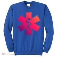 Emt Star Of Life Ems First Responder Emts Gift Sweatshirt thumb 0