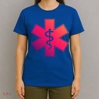 Emt Star Of Life Ems First Responder Emts Gift T-Shirt thumb 4