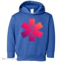 Emt Star Of Life Ems First Responder Emts Gift Toddler Hoodie thumb 0