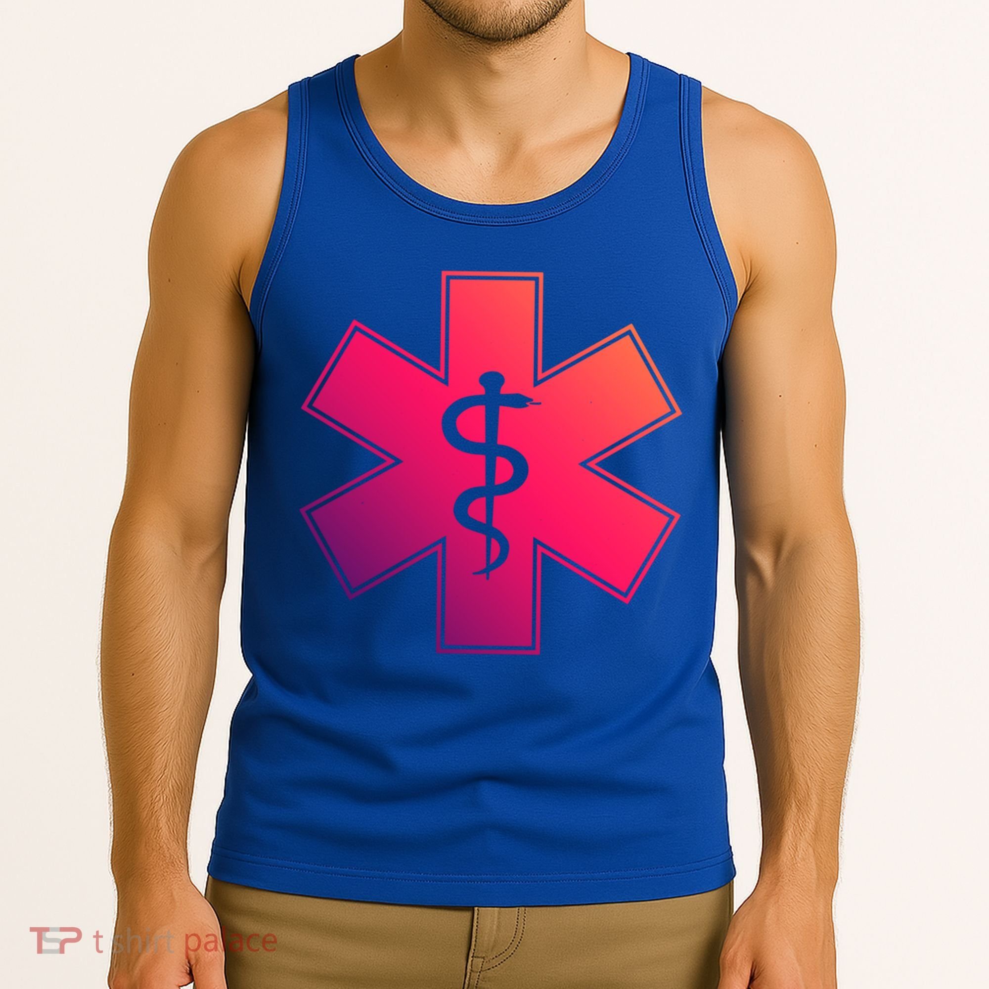 Emt Star Of Life Ems First Responder Emts Gift Tank Top