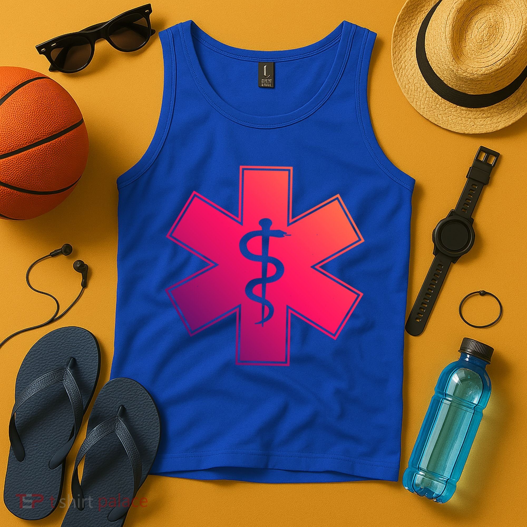 Emt Star Of Life Ems First Responder Emts Gift Tank Top