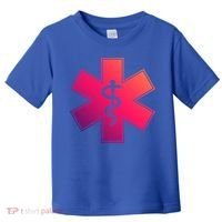 Emt Star Of Life Ems First Responder Emts Gift Toddler T-Shirt thumb 0