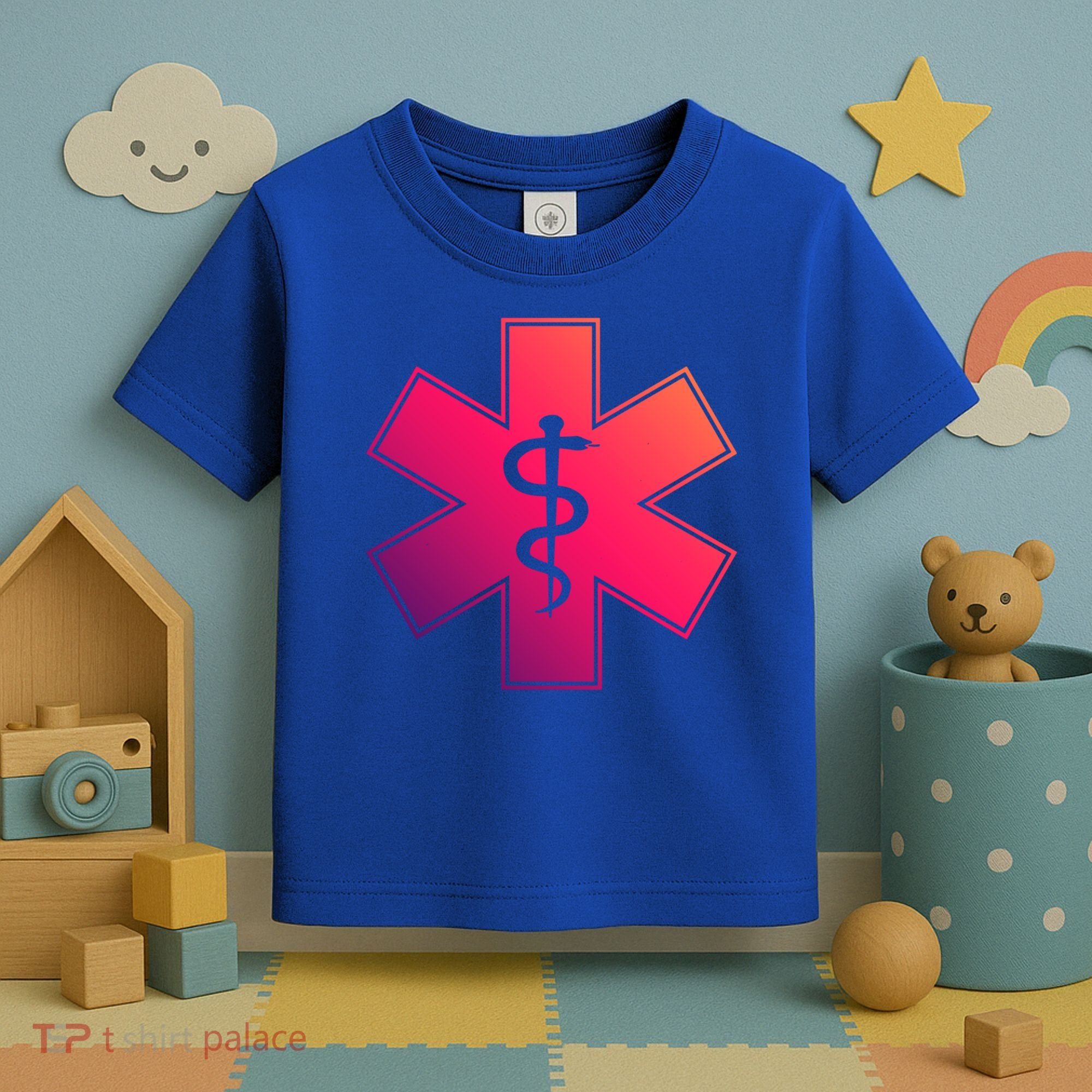 Emt Star Of Life Ems First Responder Emts Gift Toddler T-Shirt