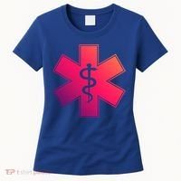 Emt Star Of Life Ems First Responder Emts Gift Women's T-Shirt thumb 0
