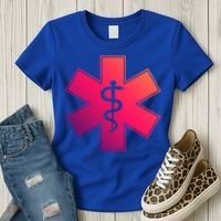 Emt Star Of Life Ems First Responder Emts Gift Women's T-Shirt thumb 3