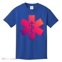 Emt Star Of Life Ems First Responder Emts Gift Kids T-Shirt thumb 0