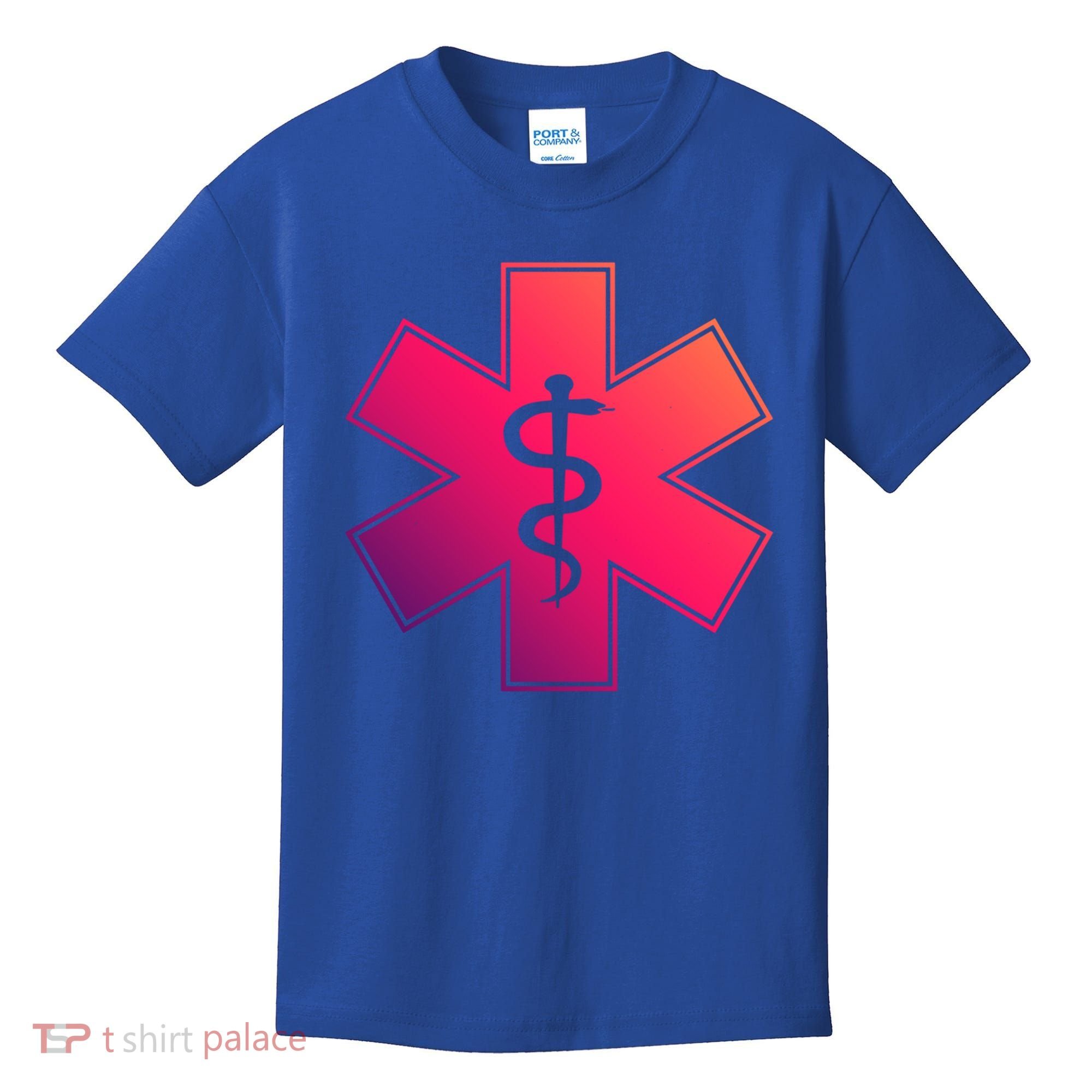Emt Star Of Life Ems First Responder Emts Gift Kids T-Shirt