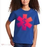 Emt Star Of Life Ems First Responder Emts Gift Kids T-Shirt thumb 2