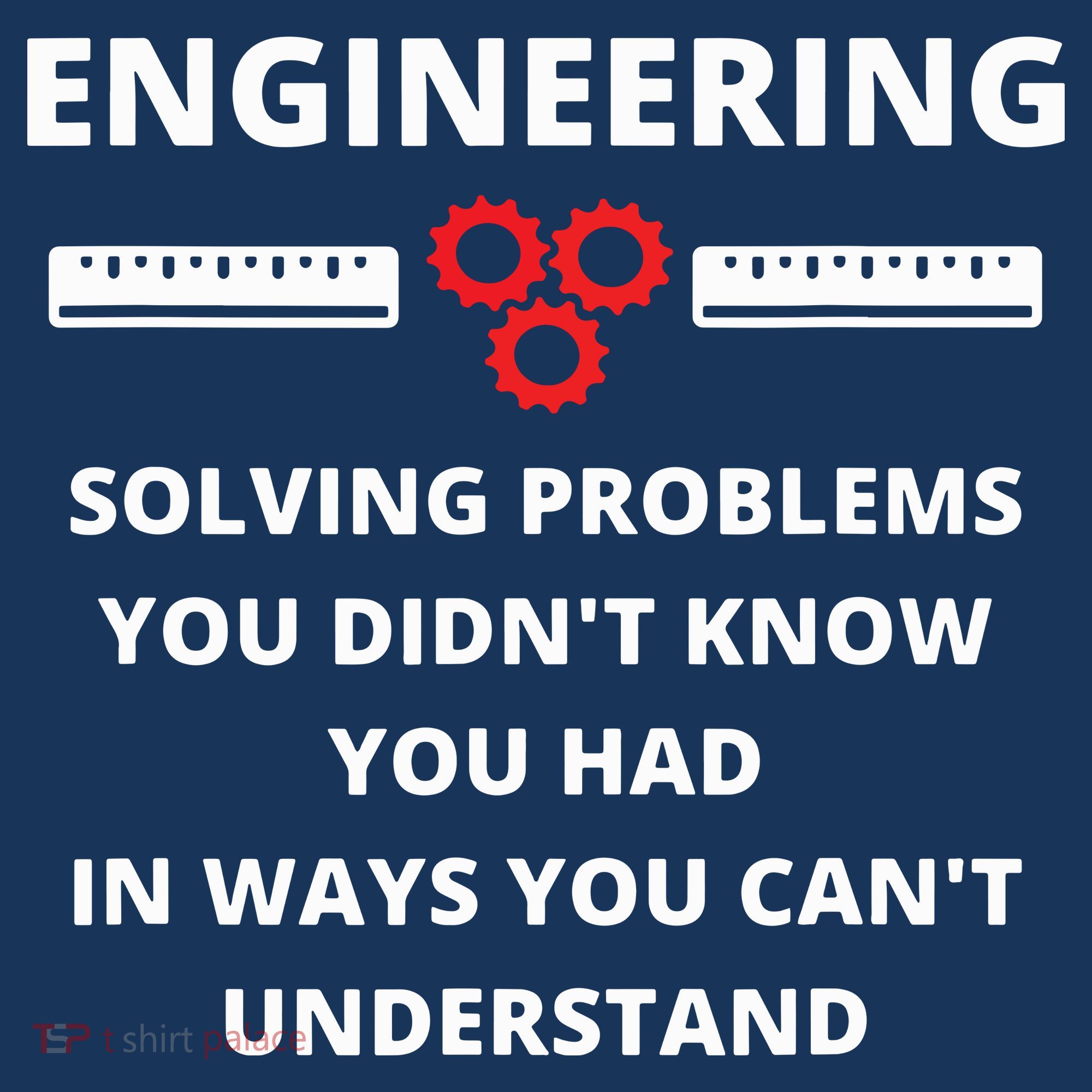 Engineering Solving Problems Funny Sarcastic Engineer Golf Towel