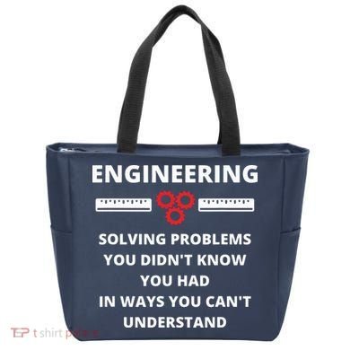 Engineering Solving Problems Funny Sarcastic Engineer Tote Bag