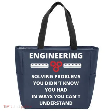 Engineering Solving Problems Funny Sarcastic Engineer Tote Bag