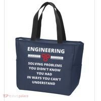 Engineering Solving Problems Funny Sarcastic Engineer Tote Bag thumb 3