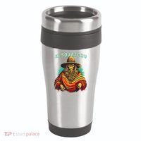 El Squatcho Poncho Western Bigfoot Funny Sasquatch 16oz Travel Tumbler thumb 0
