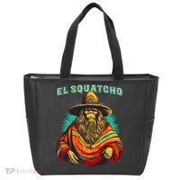El Squatcho Poncho Western Bigfoot Funny Sasquatch Tote Bag thumb 0