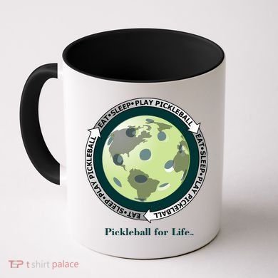 Pickleball | Fun Pickleball | Great Pickleball | Pickleball Shirt | Eat Sleep Pickleball Coffee Mug