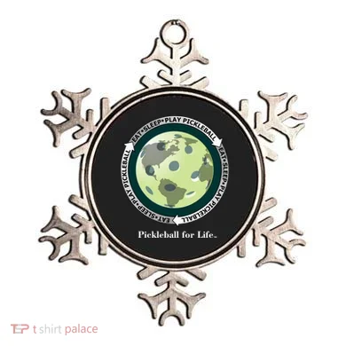 Pickleball | Fun Pickleball | Great Pickleball | Pickleball Shirt | Eat Sleep Pickleball Ornament