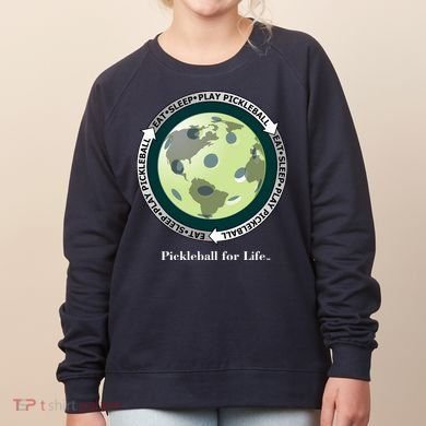 Pickleball | Fun Pickleball | Great Pickleball | Pickleball Shirt | Eat Sleep Pickleball Women's Sweatshirt