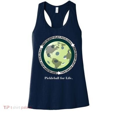 Pickleball | Fun Pickleball | Great Pickleball | Pickleball Shirt | Eat Sleep Pickleball Women's Tank Top