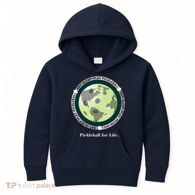 Pickleball | Fun Pickleball | Great Pickleball | Pickleball Shirt | Eat Sleep Pickleball Kids Hoodie