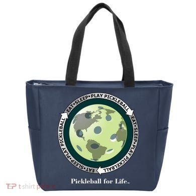 Pickleball | Fun Pickleball | Great Pickleball | Pickleball Shirt | Eat Sleep Pickleball Tote Bag