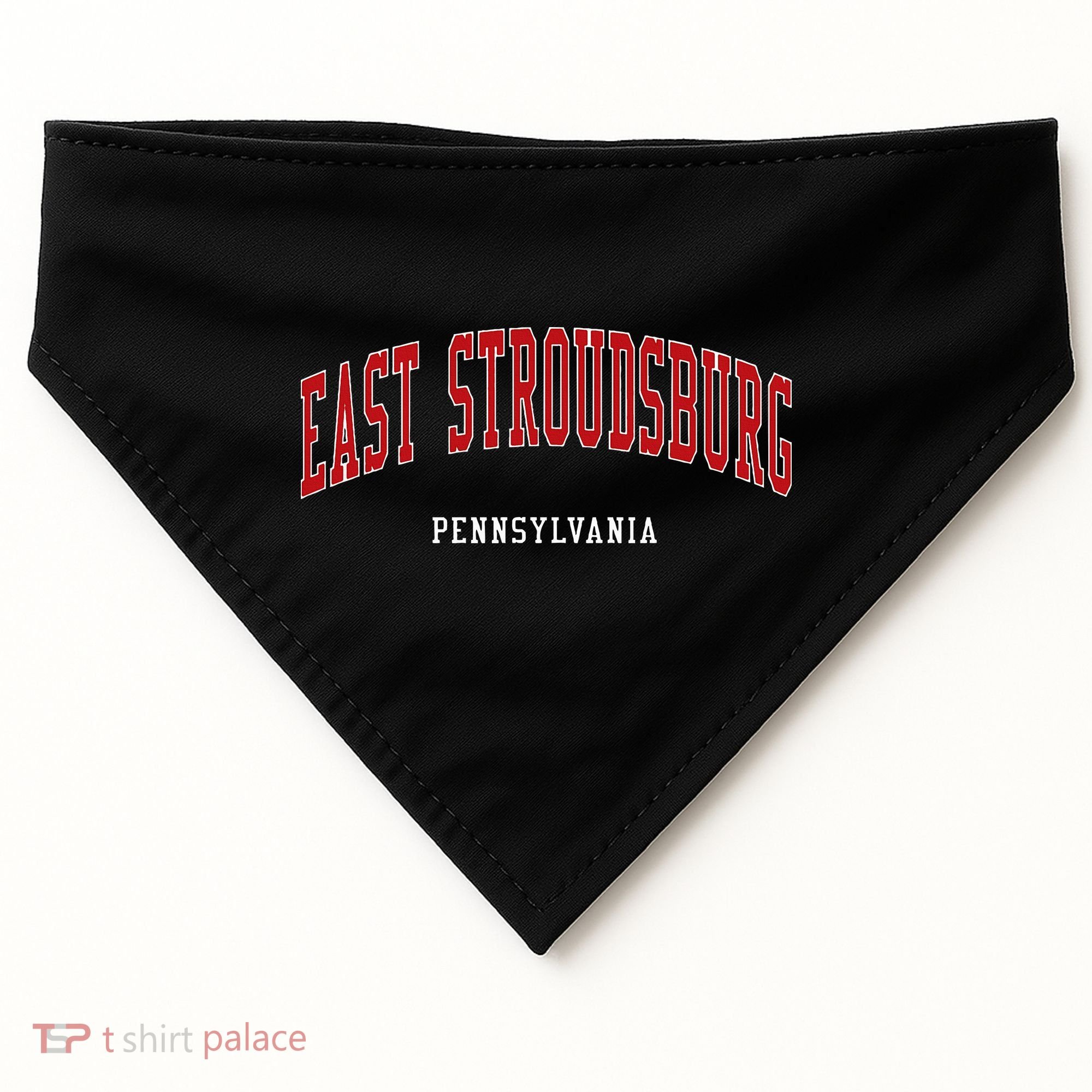 East Stroudsburg Pennsylvania College Style USA-Made Doggie Bandana