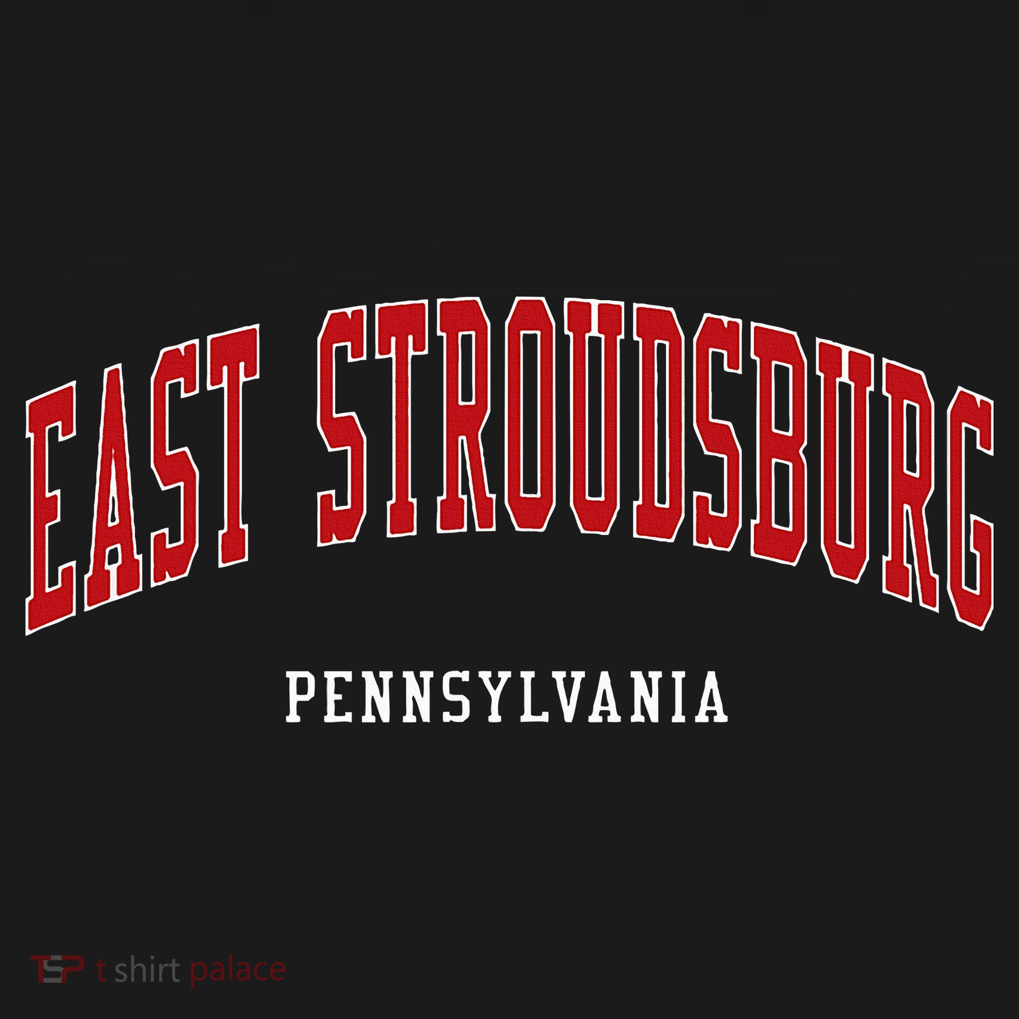 East Stroudsburg Pennsylvania College Style Apron