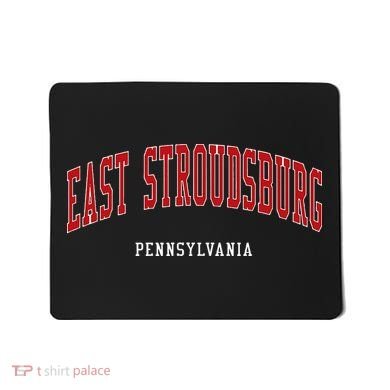 East Stroudsburg Pennsylvania College Style Mousepad