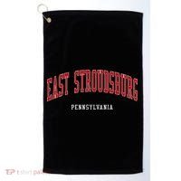 East Stroudsburg Pennsylvania College Style Golf Towel thumb 0