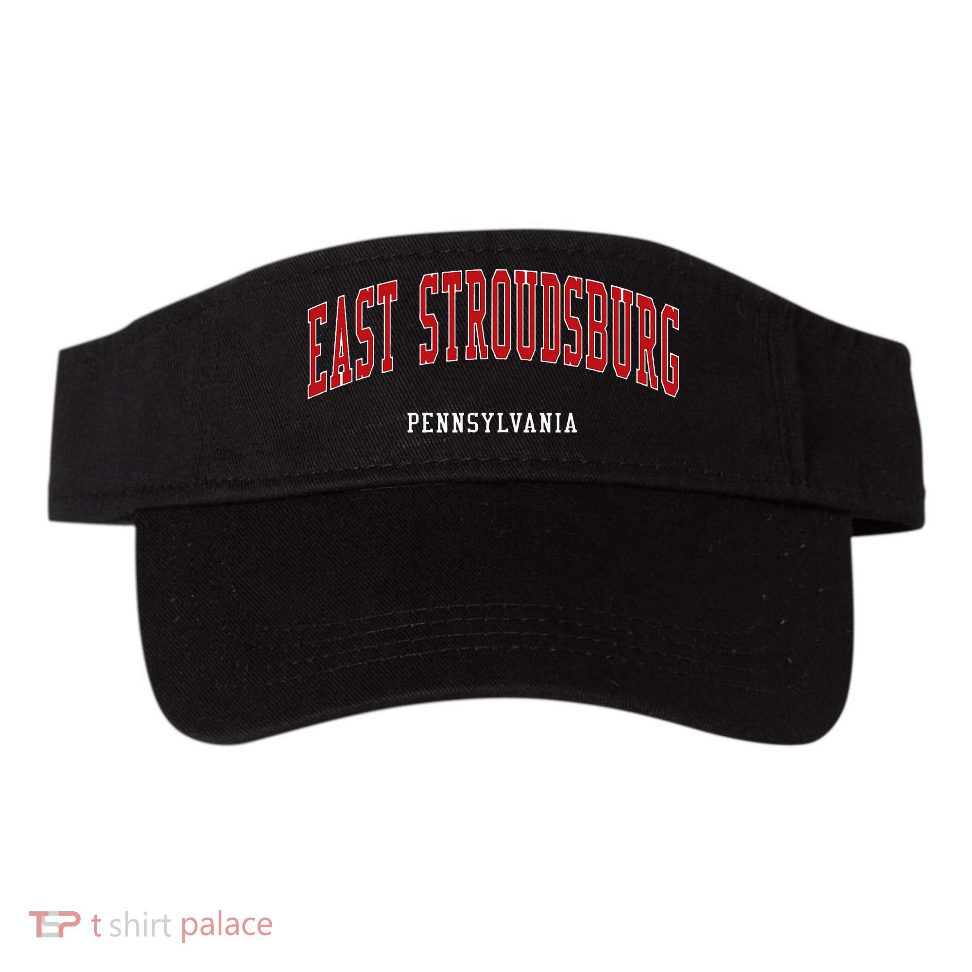 East Stroudsburg Pennsylvania College Style Visor