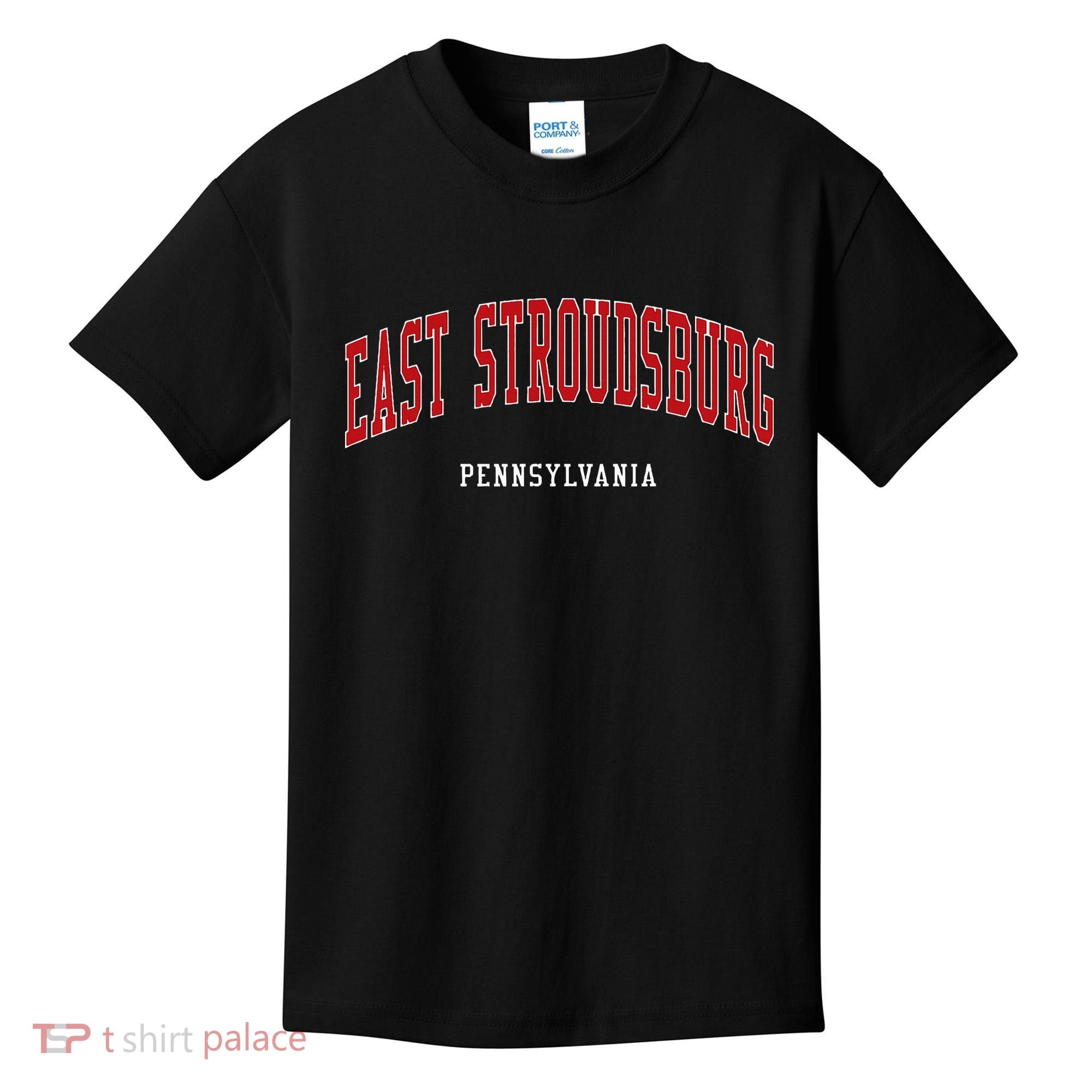 East Stroudsburg Pennsylvania College Style Kids T-Shirt