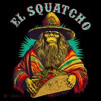 El Squatcho Poncho Taco Western Bigfoot Sasquatch Lovers Coffee Mug thumb 5