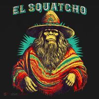 El Squatcho Poncho – Western Bigfoot Funny Sasquatch Bucket Hat thumb 4