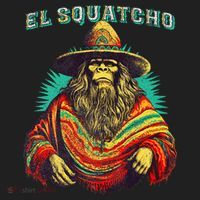 El Squatcho Poncho – Western Bigfoot Funny Sasquatch Golf Towel thumb 3