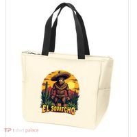 El Squatcho Poncho Funny Mexican Bigfoot Sasquatch Guardian Tote Bag thumb 3