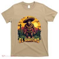 El Squatcho Poncho Funny Mexican Bigfoot Sasquatch Guardian T-Shirt thumb 0