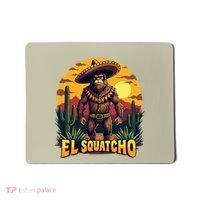 El Squatcho Poncho Funny Mexican Bigfoot Sasquatch Guardian Mousepad thumb 0