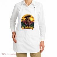 El Squatcho Poncho Funny Mexican Bigfoot Sasquatch Guardian Apron thumb 2