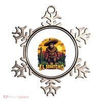 El Squatcho Poncho Funny Mexican Bigfoot Sasquatch Guardian Ornament thumb 0