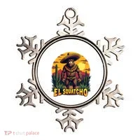El Squatcho Poncho Funny Mexican Bigfoot Sasquatch Guardian Ornament thumb 0
