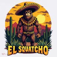 El Squatcho Poncho Funny Mexican Bigfoot Sasquatch Guardian Women's T-Shirt thumb 6