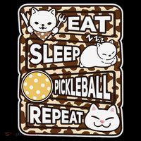 Eat Sleep Pickleball Repeat Girl Pickleball Lover Outfit Coffee Mug thumb 5