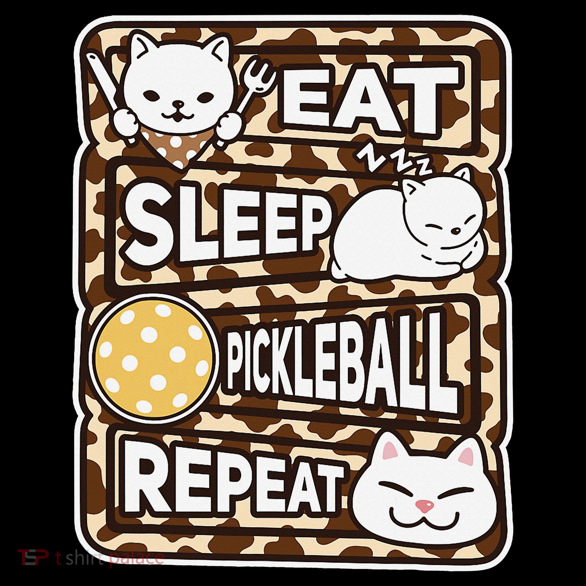 Eat Sleep Pickleball Repeat Girl Pickleball Lover Outfit Coffee Mug