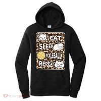Eat Sleep Pickleball Repeat Girl Pickleball Lover Outfit Women's Hoodie thumb 0