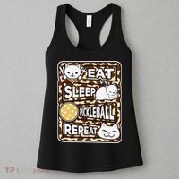 Eat Sleep Pickleball Repeat Girl Pickleball Lover Outfit Women's Tank Top thumb 3