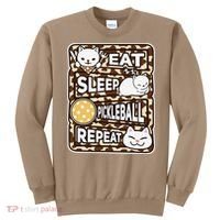 Eat Sleep Pickleball Repeat Girl Pickleball Lover Outfit Sweatshirt thumb 0