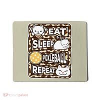 Eat Sleep Pickleball Repeat Girl Pickleball Lover Outfit Mousepad thumb 0