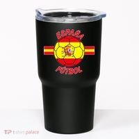 Espana Futbol Spain Soccer Logo Tumbler thumb 0