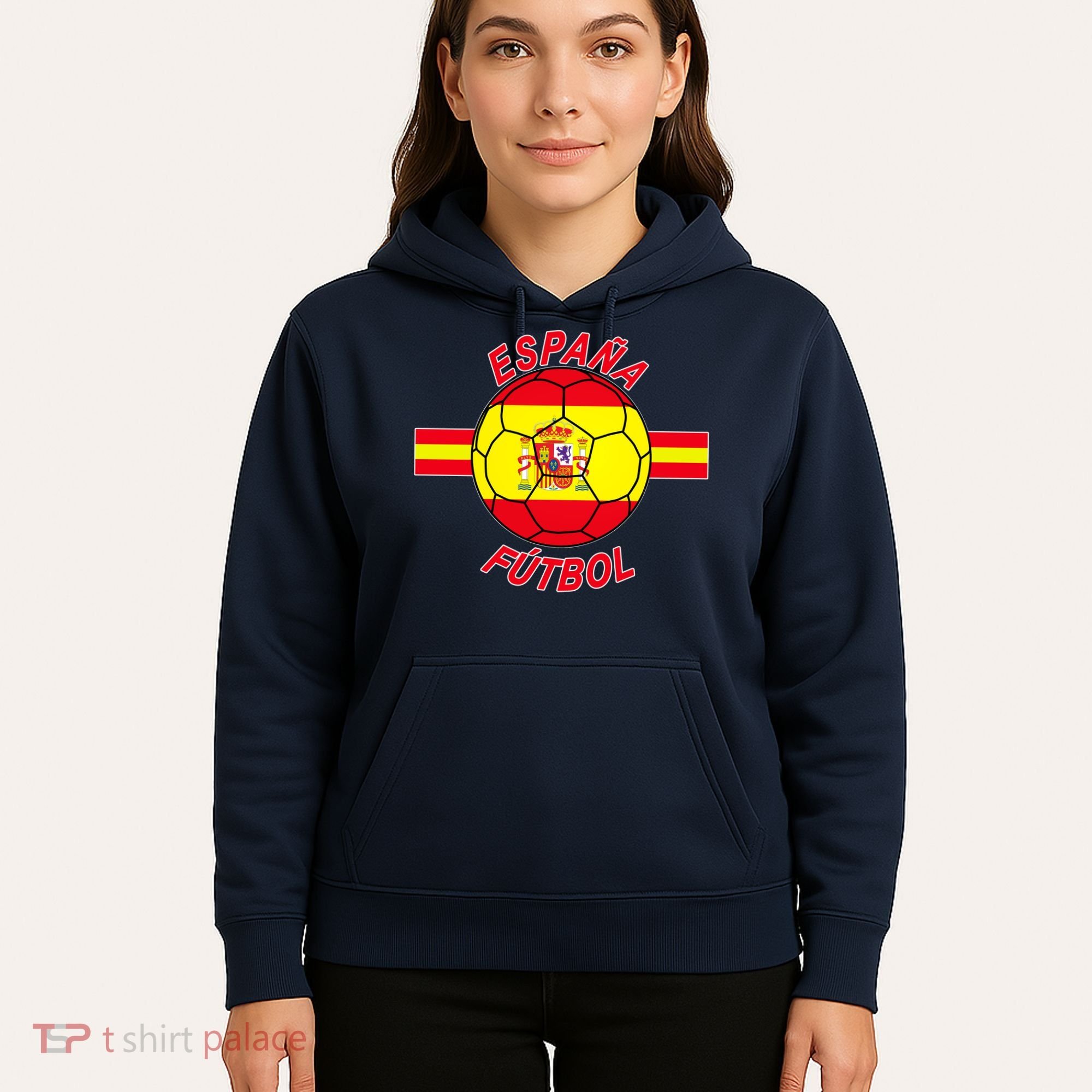 Espana Futbol Spain Soccer Logo Hoodie
